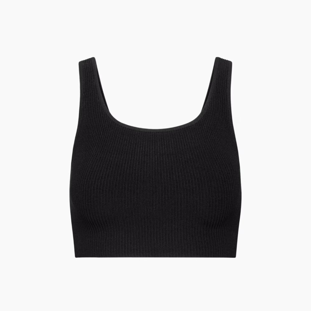 NWOT Aritzia Sculpt Knit Squareneck Cropped Tank